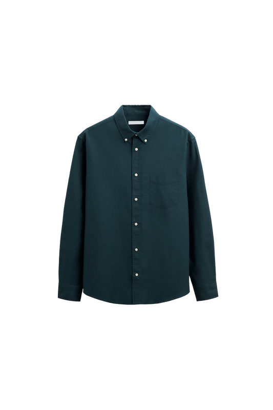 Cuffed F/S Button down collar