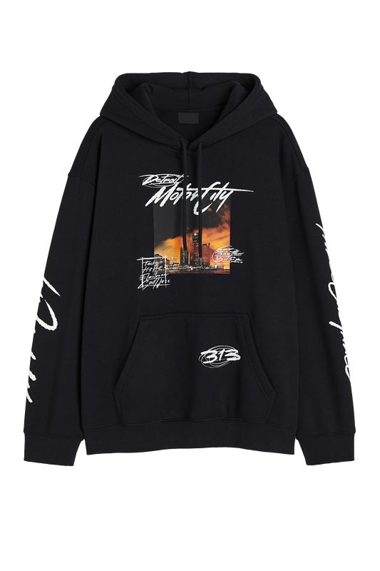 Printed hoodie